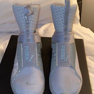 Puma Sky Blue Mesh High-Tops